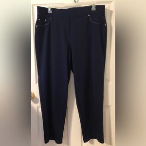 C.D. Daniels Pull-up Pants Size 1X - Blue